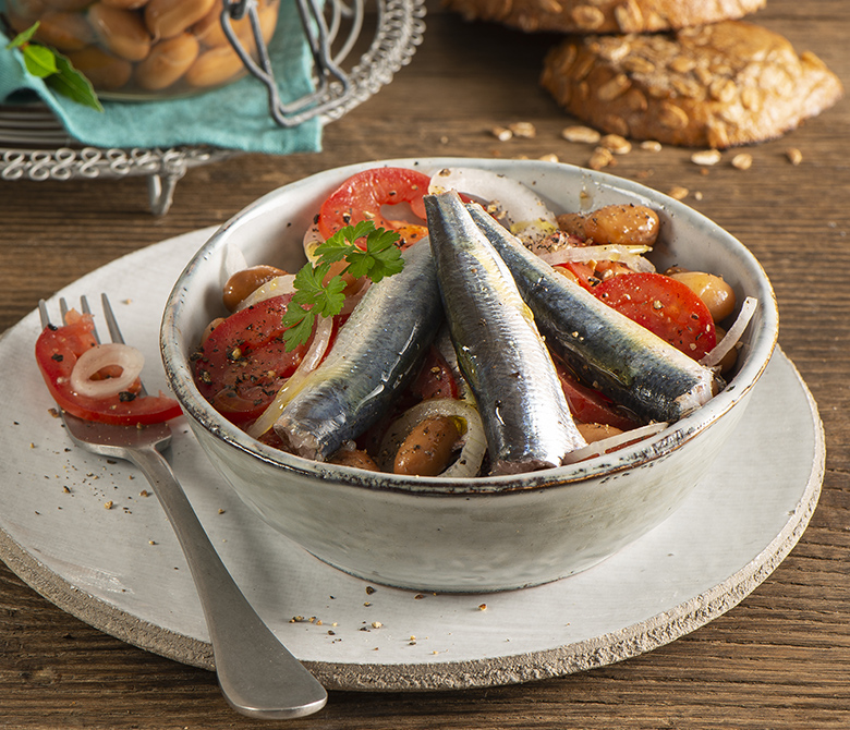Recettes de sardines et de plat principal